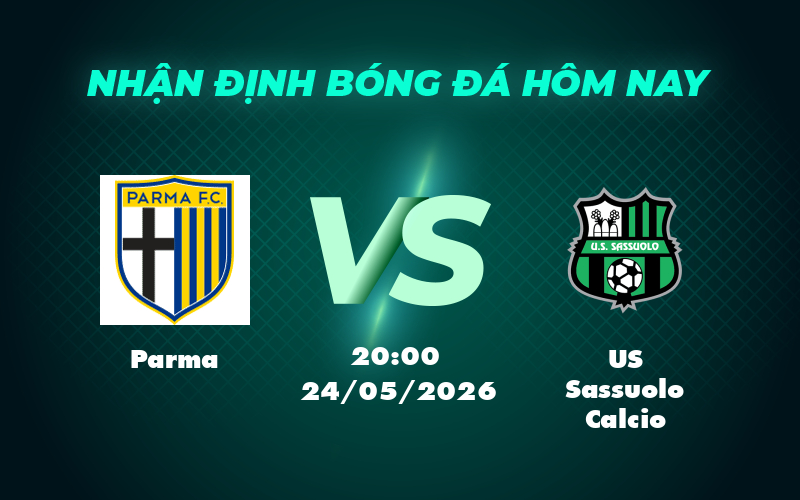 parma us sassuolo calcio 24 05 seria a